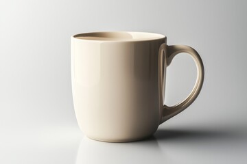 Coffee Mug Mockup on Isolated Background created with Generative AI