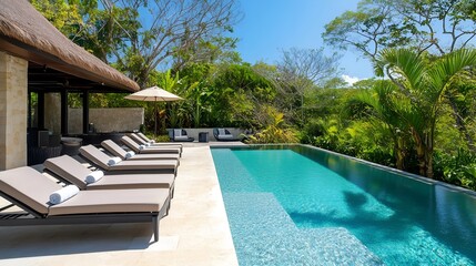 Luxury Tropical Poolside Retreat