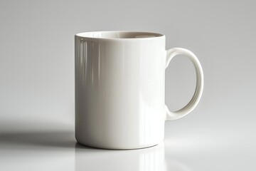 Obraz premium Coffee Mug Mockup on Isolated Background created with Generative AI