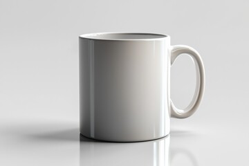 Coffee Mug Mockup on Isolated Background created with Generative AI