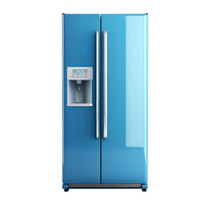 PNG Fridge refrigerator isolated on transparent background
