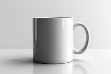 Coffee Mug Mockup on Isolated Background created with Generative AI