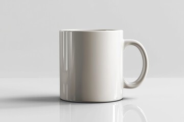 Obraz premium Coffee Mug Mockup on Isolated Background created with Generative AI
