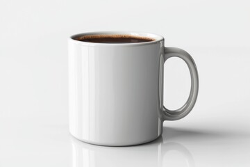 Coffee Mug Mockup on Isolated Background created with Generative AI