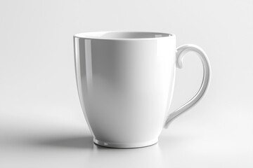 Obraz premium Coffee Mug Mockup on Isolated Background created with Generative AI