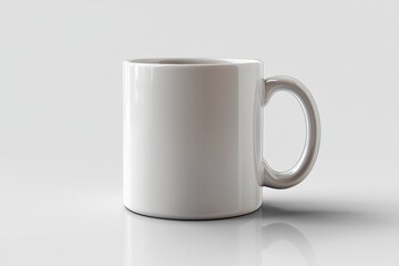Obraz premium Coffee Mug Mockup on Isolated Background created with Generative AI