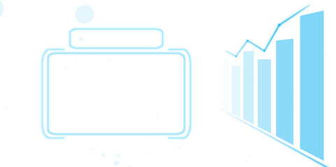 Empowering Growth with Data background design. Optimizing Business Performance with Analytics background. Vector. Illustration. 