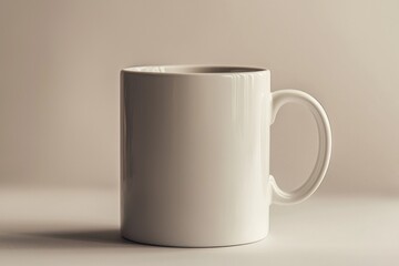 Coffee Mug Mockup on Isolated Background created with Generative AI