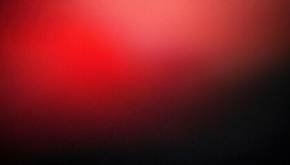 Obraz premium Abstract Gradient Texture. Deep Red to Black Gradient with Subtle Grainy Texture, Evoking Depth and Intensity in a Minimalist Design Background. Banner Poster with Copy Space for Product Presentation