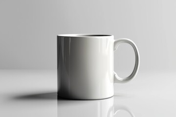 Coffee Mug Mockup on Isolated Background created with Generative AI