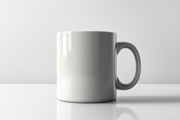 Obraz premium Coffee Mug Mockup on Isolated Background created with Generative AI