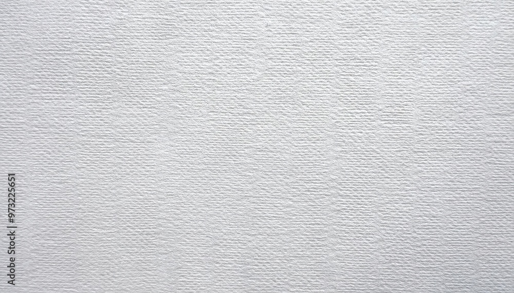 Poster Close-up of a White Textured Fabric Canvas with Fine, Subtle Weaving Patterns, Capturing the Smooth and Minimalist Surface Perfect for Backgrounds or Creative Design Projects