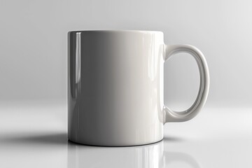 Obraz premium Coffee Mug Mockup on Isolated Background created with Generative AI