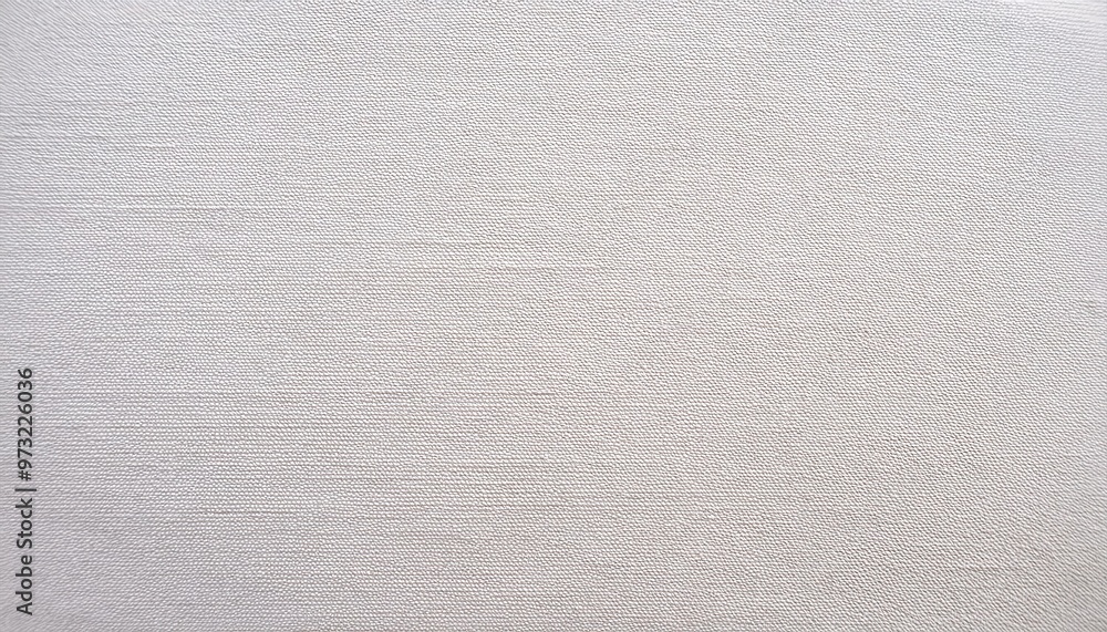 Poster close-up of a white textured fabric canvas with fine, subtle weaving patterns, capturing the smooth 