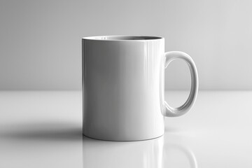 Obraz premium Coffee Mug Mockup on Isolated Background created with Generative AI