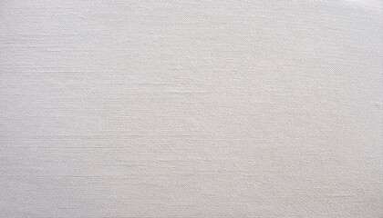 Obraz premium Close-up of a White Textured Fabric Canvas with Fine, Subtle Weaving Patterns, Capturing the Smooth and Minimalist Surface Perfect for Backgrounds or Creative Design Projects