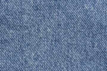 macro blue denim texture as a background, blue denim texture as background close up photo from...