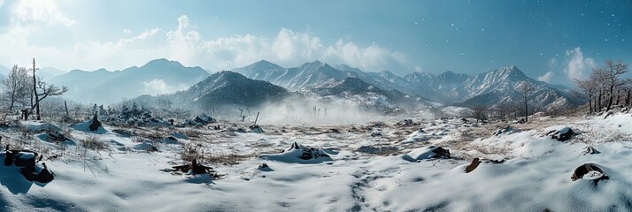 snowy winter landscape