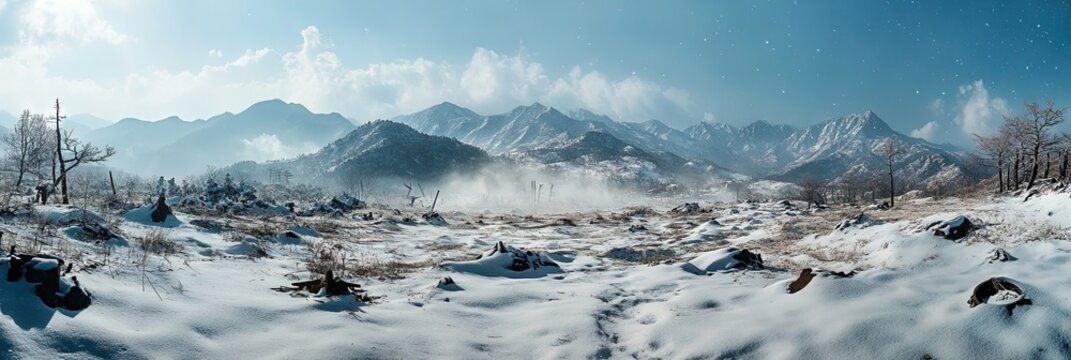 snowy winter landscape