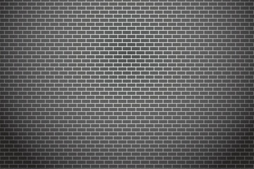 Abstract gray background, The wall is made of bricks and has a rough texture