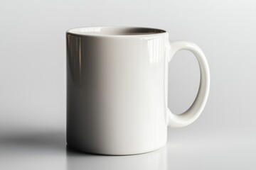 Obraz premium Coffee Mug Mockup on Isolated Background created with Generative AI