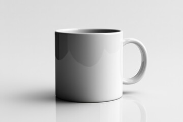Obraz premium Coffee Mug Mockup on Isolated Background created with Generative AI