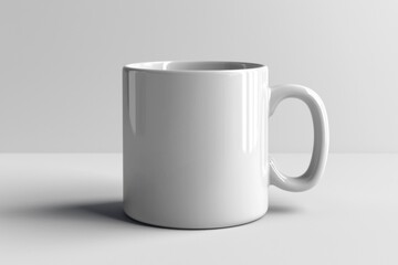 Obraz premium Coffee Mug Mockup on Isolated Background created with Generative AI