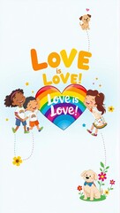 Obraz premium A Whimsical Journey Through Color and Emotion