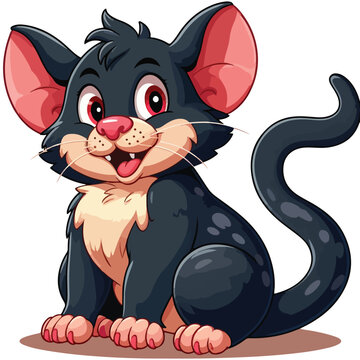 recommend clip art: Cute Tasmanian Devil Vector Cartoon illustration