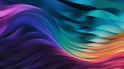 Abstract gradient wave. Gradient background.