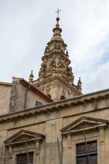 Santiago de Compostela, Galicia, Spain, beautiful architectural details and streets