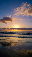 Obraz premium Ocean waves somewhere in Africa