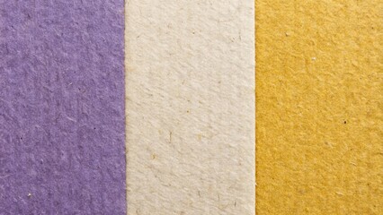 Fototapeta premium Abstract vintage texture of white, yellow, and purple paper background macro
