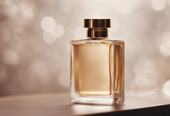 Perfume bottle blank mockup