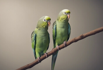 Fototapeta premium Two parakeet