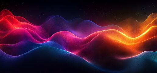 Obraz premium Abstract Neon Light Background for Modern Designs