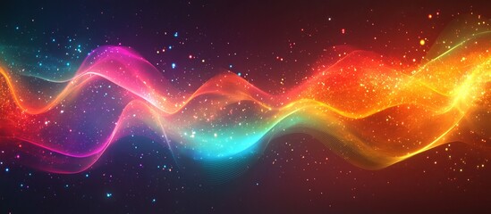 Obraz premium Abstract Neon Light Background for Modern Designs