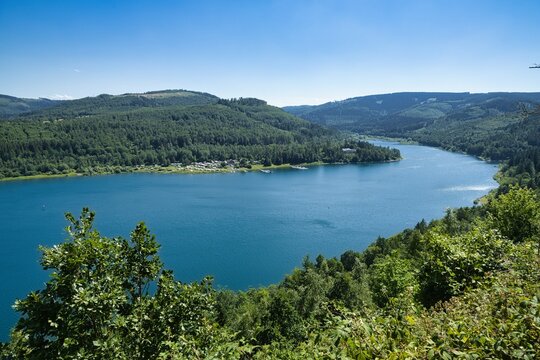 Langelsheim, Harz, Goslar, Innerstetalsperre, tolle Aussicht