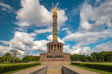 Victory Column (Siegessaeule) in Berlin, Germany