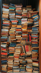 Many old books