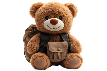 Obraz premium teddy bear isolated on white background