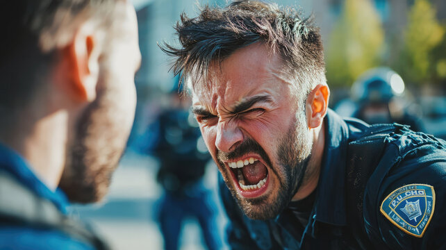 Angry Police Officer Images – Browse 7,574 Stock Photos, Vectors, and ...
