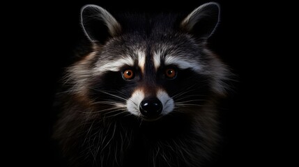 Obraz premium close up of a racoon