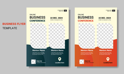 Modern And Creative Poster design business template