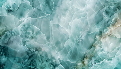 A stunning close-up of a translucent turquoise agate stone, showcasing its fluid patterns and layers that evoke a calming and tranquil atmosphere.