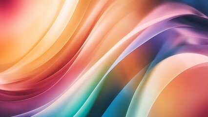 Abstract Light Background Wallpaper Colorful Gradient Blurry Soft Smooth Motion Bright shine