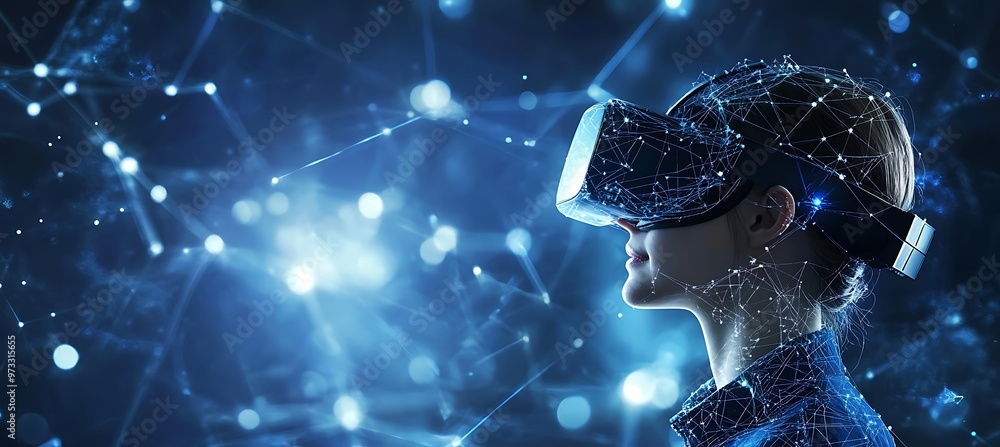 Poster a digital universe with virtual reality environments and ai-powered communication