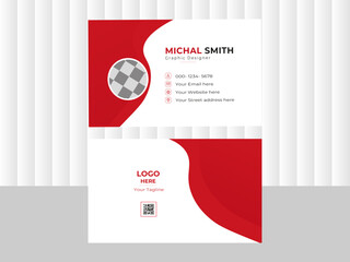 business card template for your business identity.