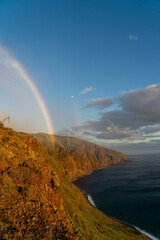 Rainbow over the cliff © Matthew