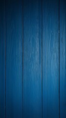 Obraz premium Close up view of empty blue wooden surface